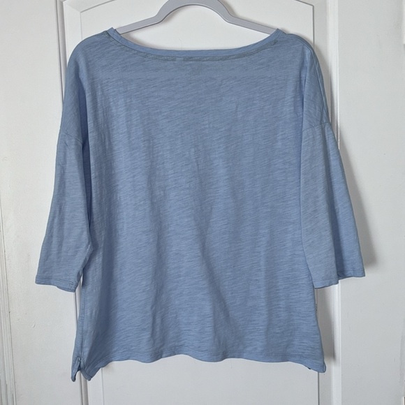 Boden The Cotton Boxy Boatneck Tee S - Picture 5 of 8